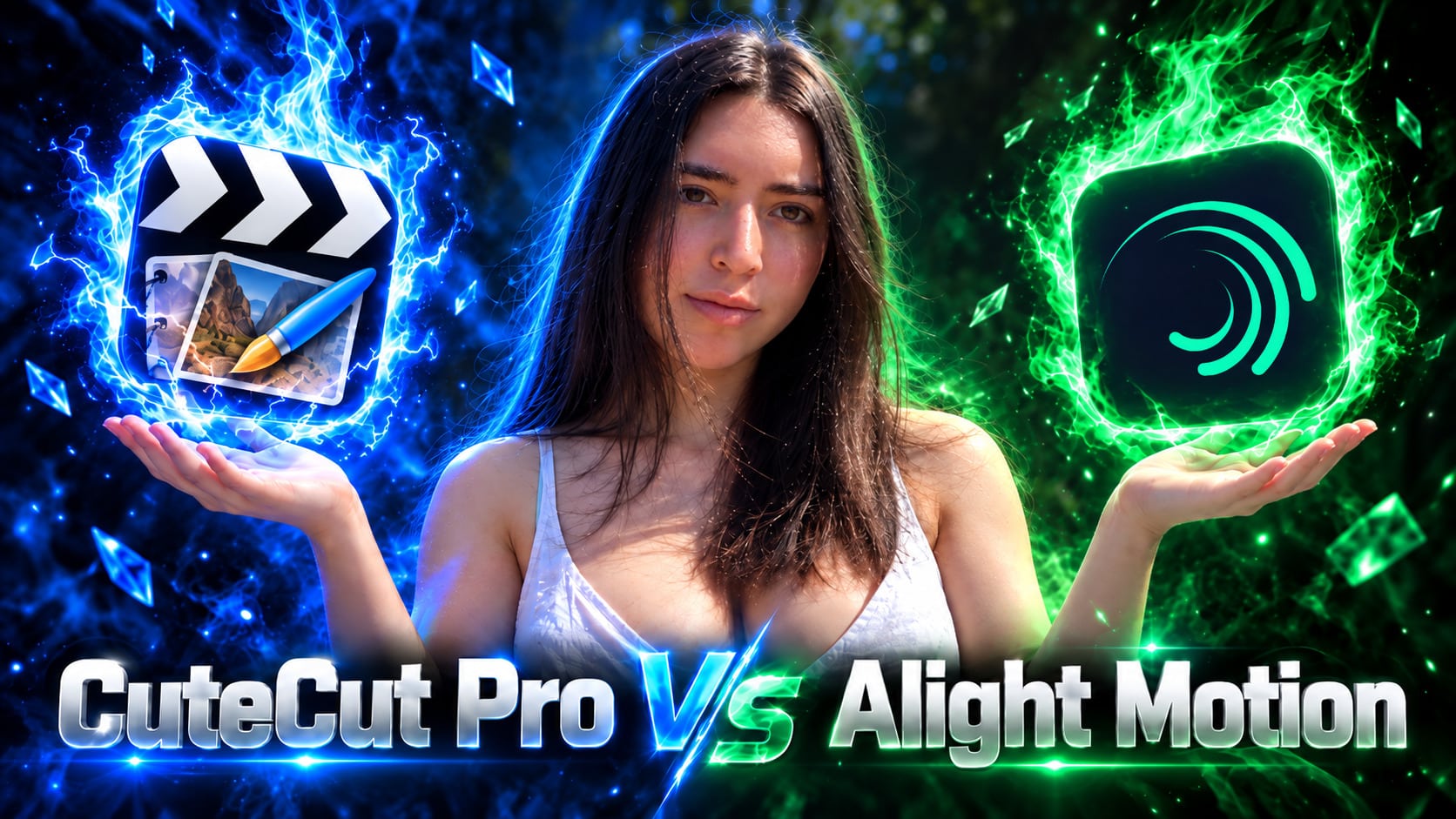 CuteCut Pro vs Alight Motion